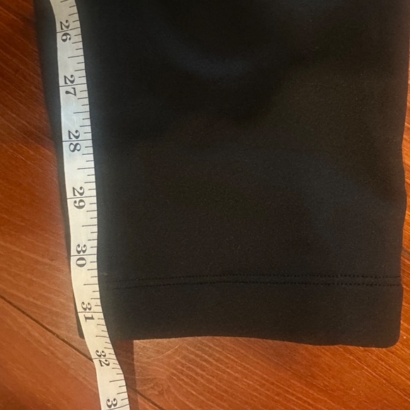 Lululemon Black Fleece-Lined Jogger Sweatpants Drawstring Athleisure - Picture 9 of 9